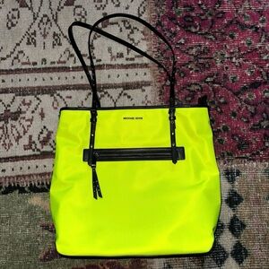 Michael Kors Neon Tote Bag